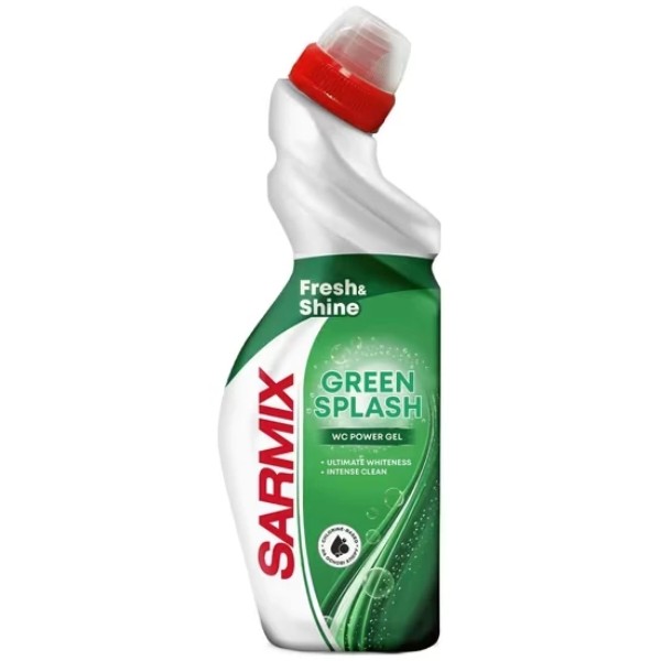 Фото - Засіб для чищення універсальний SARMIX Green Splash 750 мл (4820268104243)
