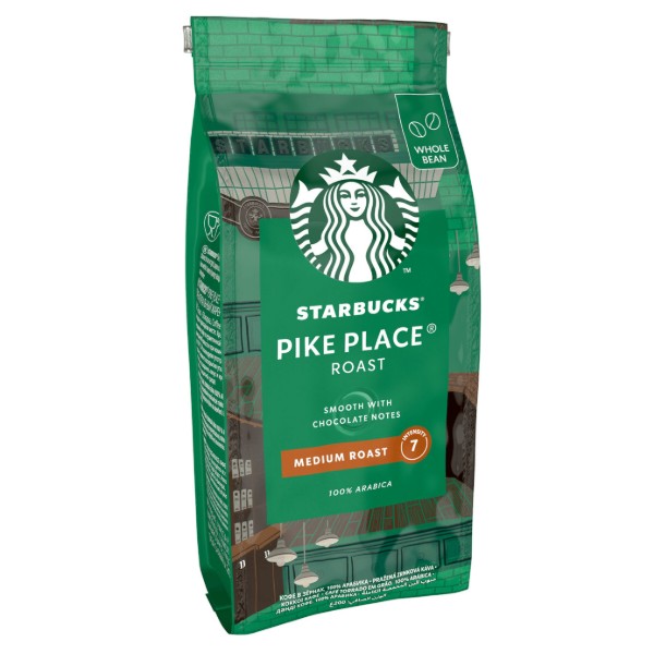 Фото - Кава в зернах Starbucks Pike Place Roast 450 г