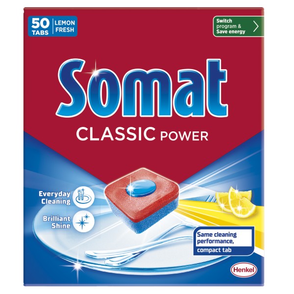 Фото - Таблетка для посудомоечной машины Somat Classic 50 шт