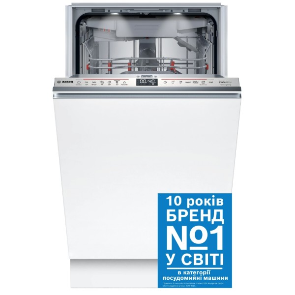 Фото - Посудомийна машина вбудована Bosch SPV8ZMX06Q Фото - Посудомийна машина вбудована Bosch SPV8ZMX06Q