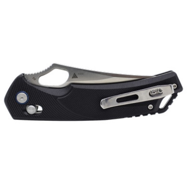 Фото - Ніж туристичний SRM Retriever Black (9202)