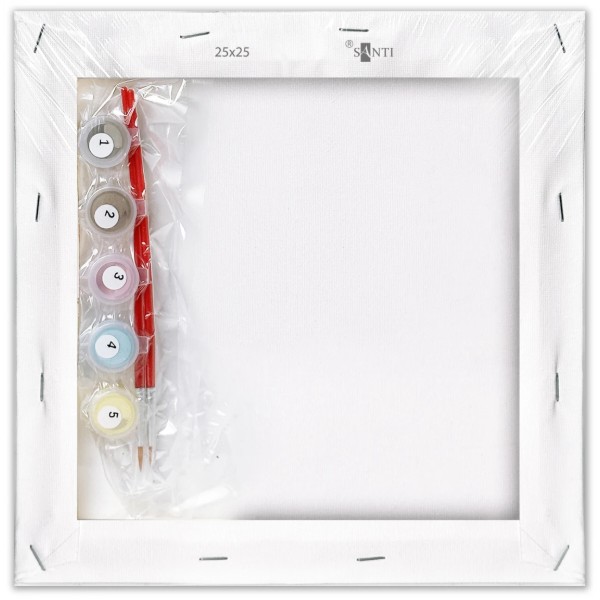 Фото - Картина за номерами Santi Minion 25x25 см (954594)