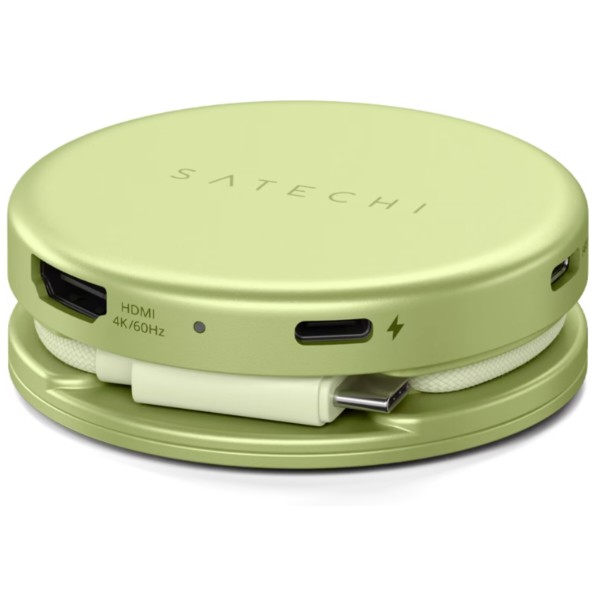 Фото - Хаб USB Satechi OntheGo 5-in-1 USB-C Multiport Adapter Citrus (ST-POTG5Y)