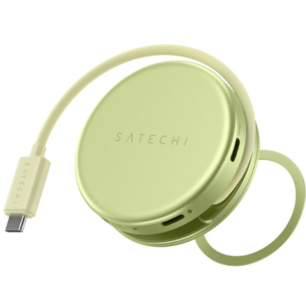Фото - Хаб USB Satechi OntheGo 5-in-1 USB-C Multiport Adapter Citrus (ST-POTG5Y)
