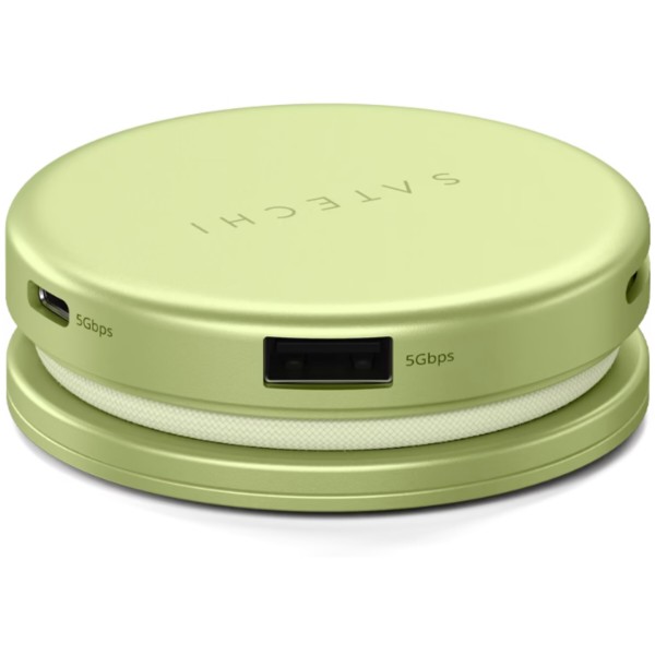 Фото - Хаб USB Satechi OntheGo 5-in-1 USB-C Multiport Adapter Citrus (ST-POTG5Y)
