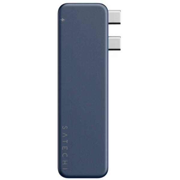 Фото - Хаб USB Satechi USB-C Snap Hub Multiport Adapter Indigo (ST-HUSNB)
