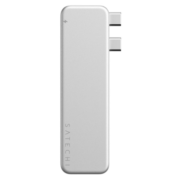 Фото - Хаб USB Satechi USB-C Snap Hub Multiport Adapter Silver (ST-HUSNS)