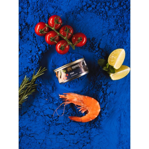 Фото - Влажный корм для кошек Savory Cat Can Adult Fish 400 г (4820232630655)