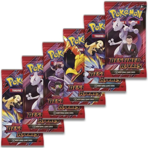 Фото - Настільна гра (5-7 років) Pokemon Scarlet&Violet 10: Destined Rivals Booster Bundle (196214111387)