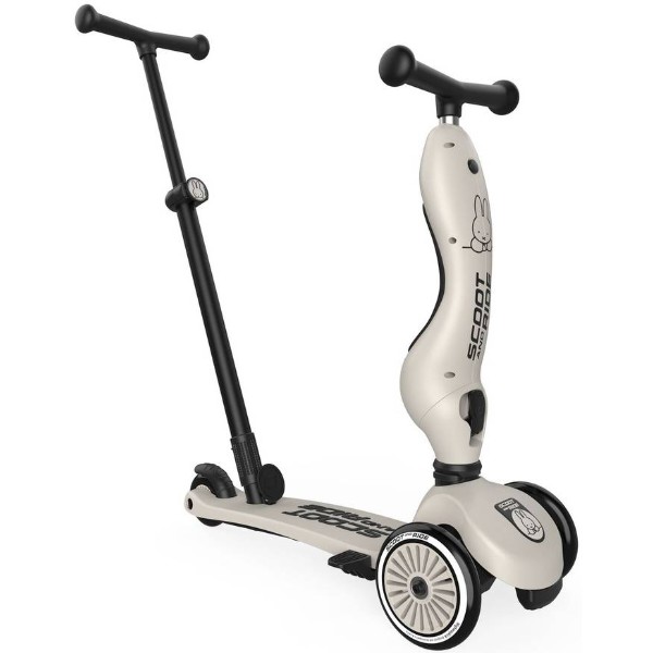 Фото - Триколісний самокат Scoot&Ride серії Highwaykick-1 Push and Go Miffy Light Gray (SR-54155)