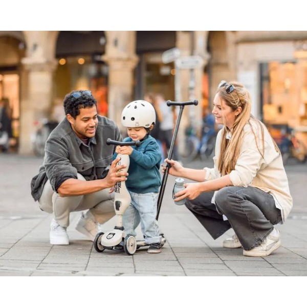 Фото - Триколісний самокат Scoot&Ride серії Highwaykick-1 Push and Go Miffy Light Gray (SR-54155)