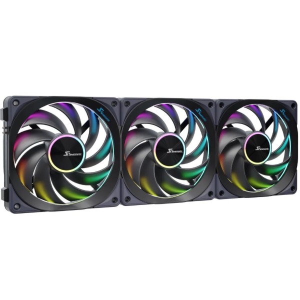 Фото - Корпусний вентилятор SeaSonic 120MM ARGB 3-PACK (MAGFLOW-ARGB-3)