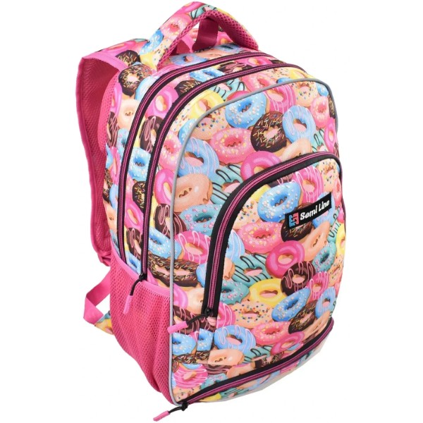 Фото - Рюкзак дитячий Semi Line 19 Rose Donats Print (J4674-4)