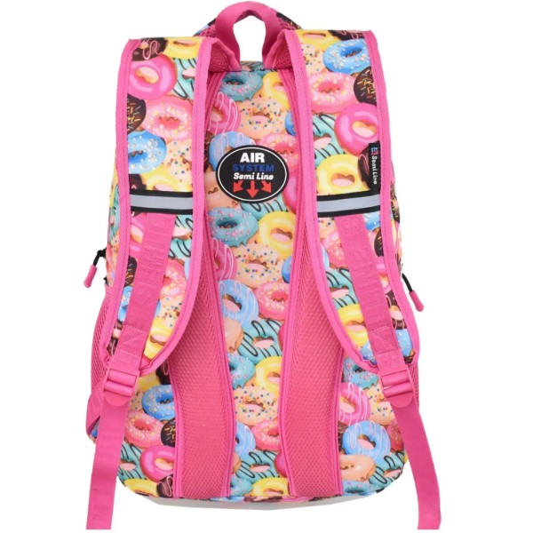Фото - Рюкзак дитячий Semi Line 19 Rose Donats Print (J4674-4)