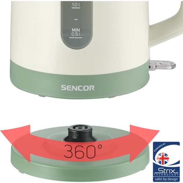 Фото - Электрический чайник Sencor SWK 1732GR
