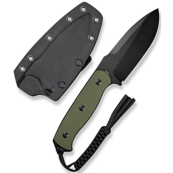Фото - Ніж туристичний Sencut S24036-2 Dark Green