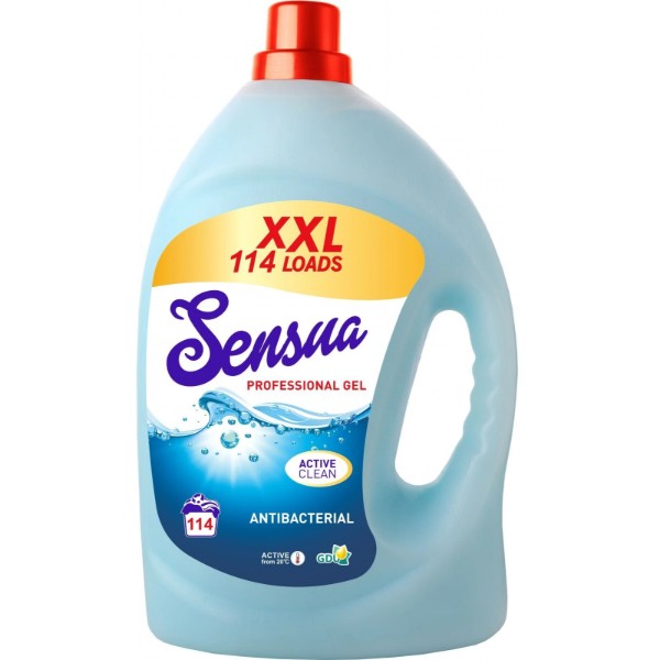 Фото - Гель для стирки Sensua 4 л всех типов тканей и цветов PROFESSIONAL GEL ANTIBACTERIAL (4820167005368) Фото - Гель для стирки Sensua 4 л всех типов тканей и цветов PROFESSIONAL GEL ANTIBACTERIAL (4820167005368)