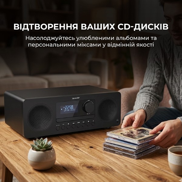 Фото - Мини-система Sharp XL-B720D(BK)