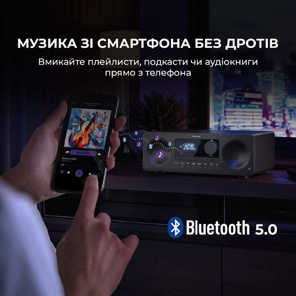 Фото - Мини-система Sharp XL-B720D(BK)