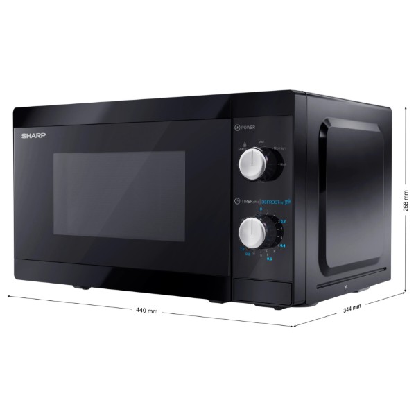 Фото - Микроволновая печь (СВЧ) Sharp YC-MS01E-B