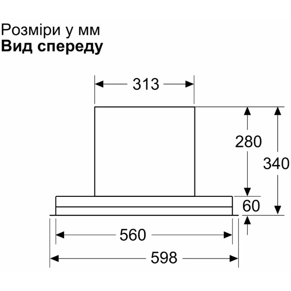 Фото - Вытяжка встраиваемая Siemens LJ65BCC60