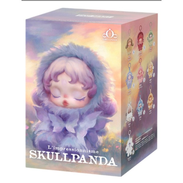 Фото - Игровая фигурка-сюрприз Pop Mart Skullpanda L'impressionnisme Plush Doll (SPLS-01)