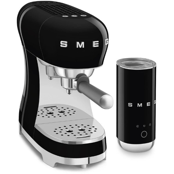 Фото - Кофеварка рожковая Smeg ECF12BLEU Black