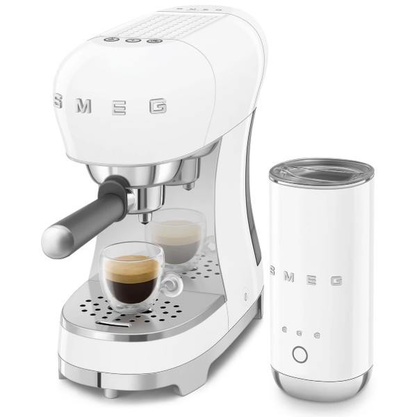 Фото - Кавоварка ріжкова Smeg ECF12WHEU White