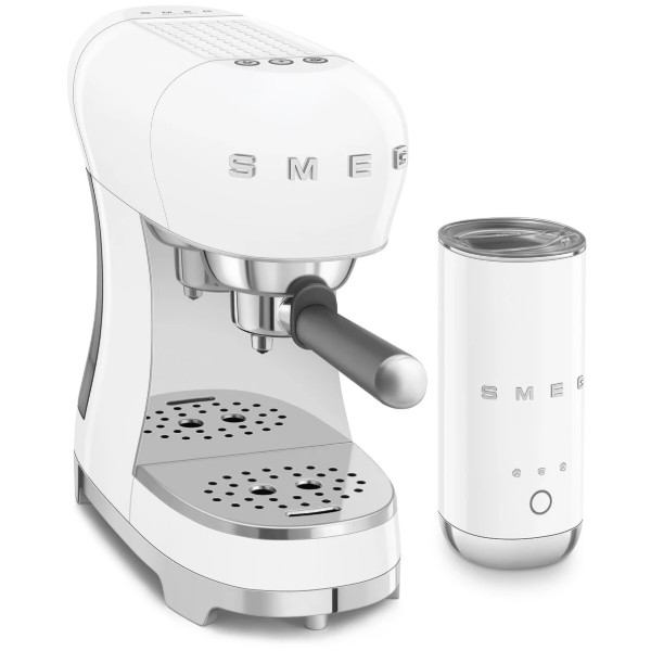 Фото - Кавоварка ріжкова Smeg ECF12WHEU White
