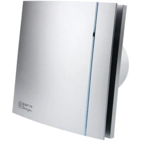 Фото - Вытяжной вентилятор Soler&Palau SILENT-100 CHZ SILVER DESIGN *230V 50*