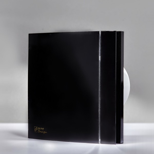 Фото - Вытяжной вентилятор Soler&Palau SILENT-100 CRZ BLACK DESIGN-4C