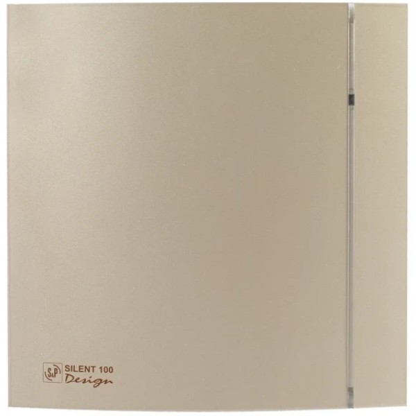 Фото - Вытяжной вентилятор Soler&Palau SILENT-100 CRZ CHAMPAGNE DESIGN-4C