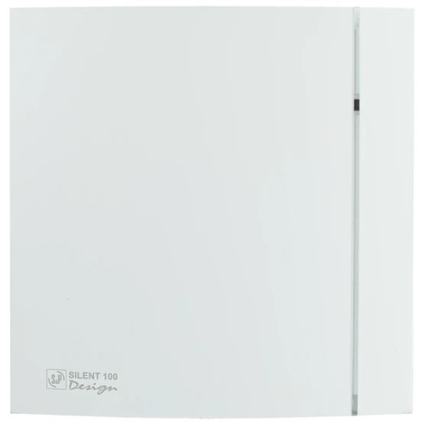 Фото - Витяжний вентилятор Soler&Palau SILENT-100 CRZ MATT WHITE DESIGN-4C