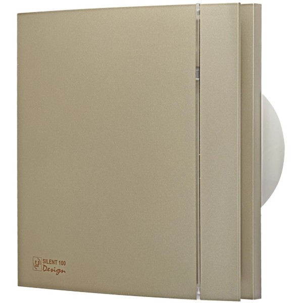 Фото - Вытяжной вентилятор Soler&Palau SILENT-100 CZ CHAMPAGNE DESIGN 4C