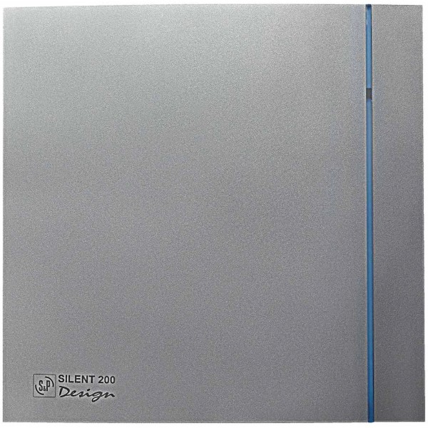 Фото - Витяжний вентилятор Soler&Palau SILENT-100 CZ SILVER DESIGN- 3C (230V 50)