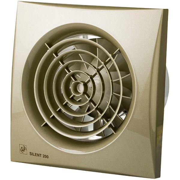 Фото - Витяжний вентилятор Soler&Palau SILENT-200 CZ CHAMPAGNE