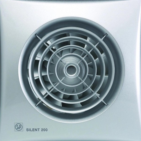 Фото - Вытяжной вентилятор Soler&Palau SILENT-200 CZ SILVER 230V 50