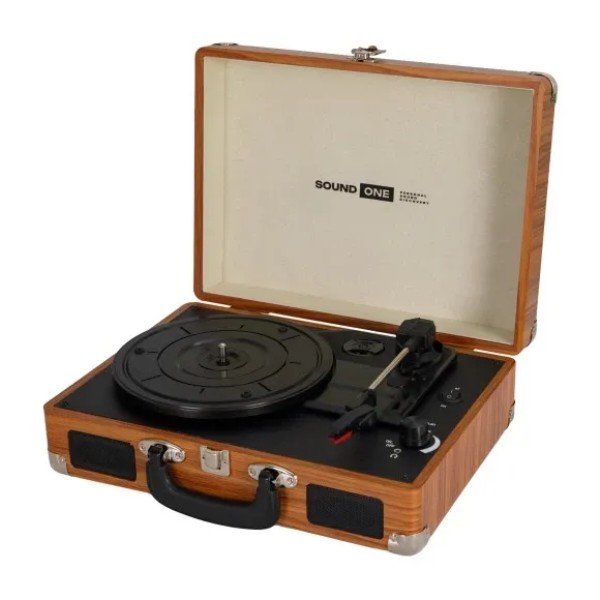 Фото - Виниловый проигрыватель Sound One One Pop Light Wood