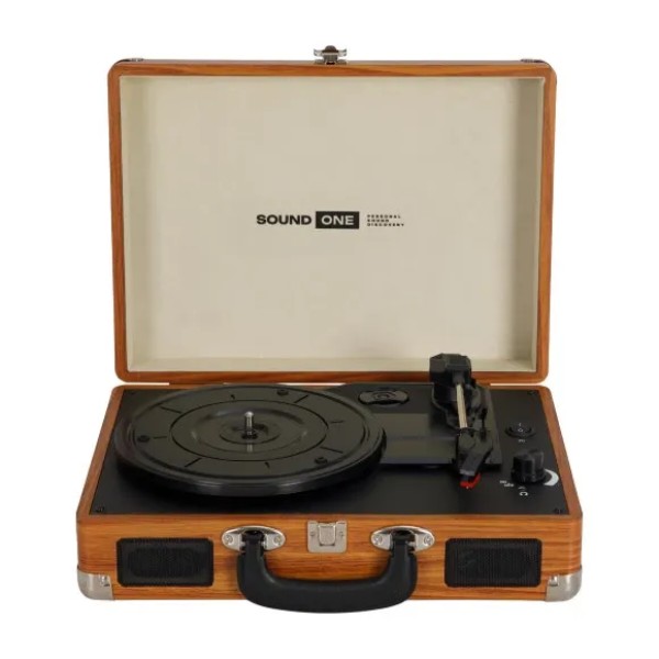 Фото - Виниловый проигрыватель Sound One One Pop Light Wood