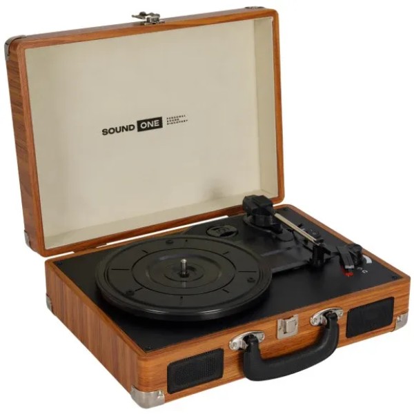 Фото - Виниловый проигрыватель Sound One One Pop Light Wood