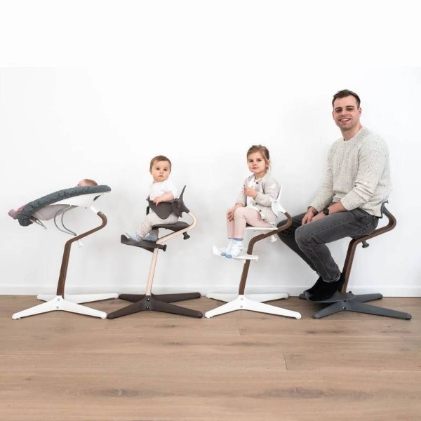 Фото - Стільчик дитячий Stokke Nomi Oak Grey (626603)