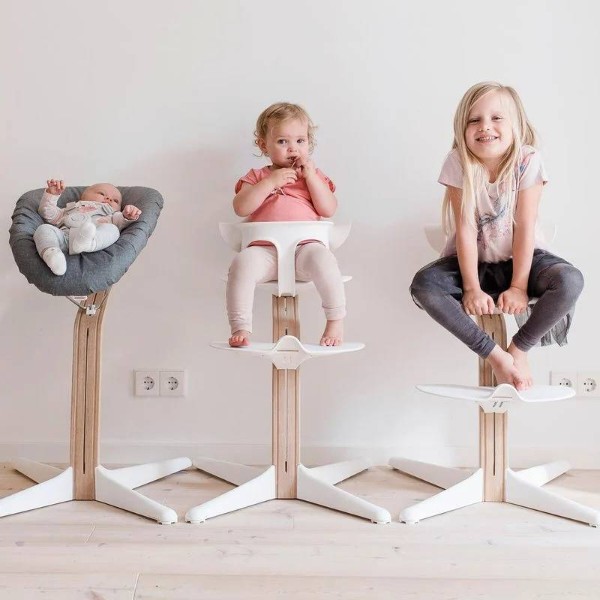 Фото - Стільчик дитячий Stokke Nomi Oak Grey (626603)