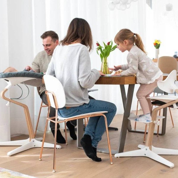 Фото - Стільчик дитячий Stokke Nomi Oak Grey (626603)