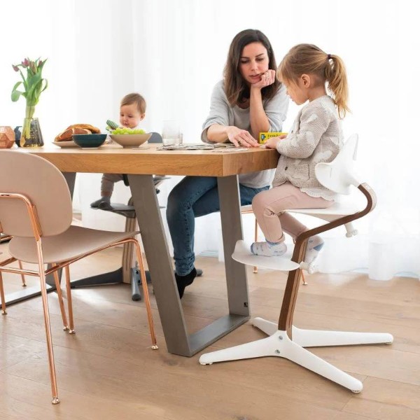 Фото - Стільчик дитячий Stokke Nomi Oak Grey (626603)