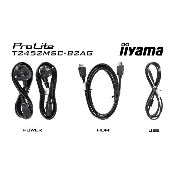 Фото - Монітор IIYAMA ProLite T2452MSC-B2AG