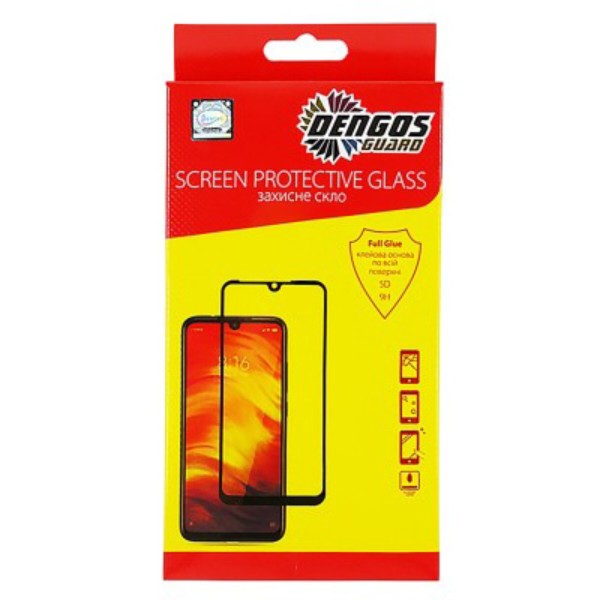 Фото - Захисне скло для смартфону DENGOS for Samsung Galaxy A27 SM-A276 Black Full Glue (TGFG-432)