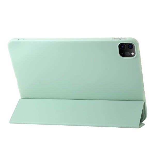 Фото - Чехол для планшета BeCover Tri Fold Soft TPU Silicone for Apple iPad Pro 11" M5 2025 Light Green (715992)