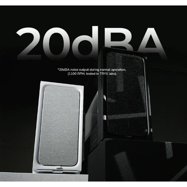 Фото - Корпус TRYX Flova F50 Tempered Glass без БЖ (C-F500F-FM1E-G0K) Black