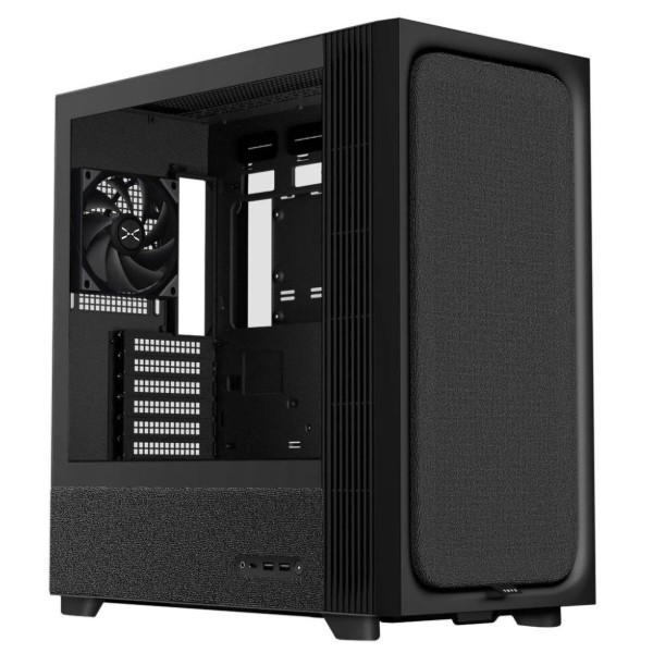 Фото - Корпус TRYX Flova F50 Tempered Glass без БЖ (C-F500F-FM1E-G0K) Black