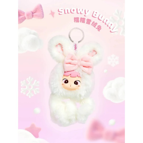 Фото - Коллекционная мягкая игрушка Tangle Cimmy Fluffy Bunny Snowy (HWTANGLE01S01-WC02)